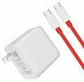 65 watt WARP Charger for OnePlus All Models With Data Cable |Warp Charger for OnePlus with Fast Charging Cable USB C to USB C - 65W Power Adapter. 