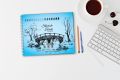 HB, Sketchbook, Bigger Size (13.5 x 10.75 inches), 20 Smooth Surface Sheets, 180gm paper, best for drawing and sketching, calligraphy and more. 