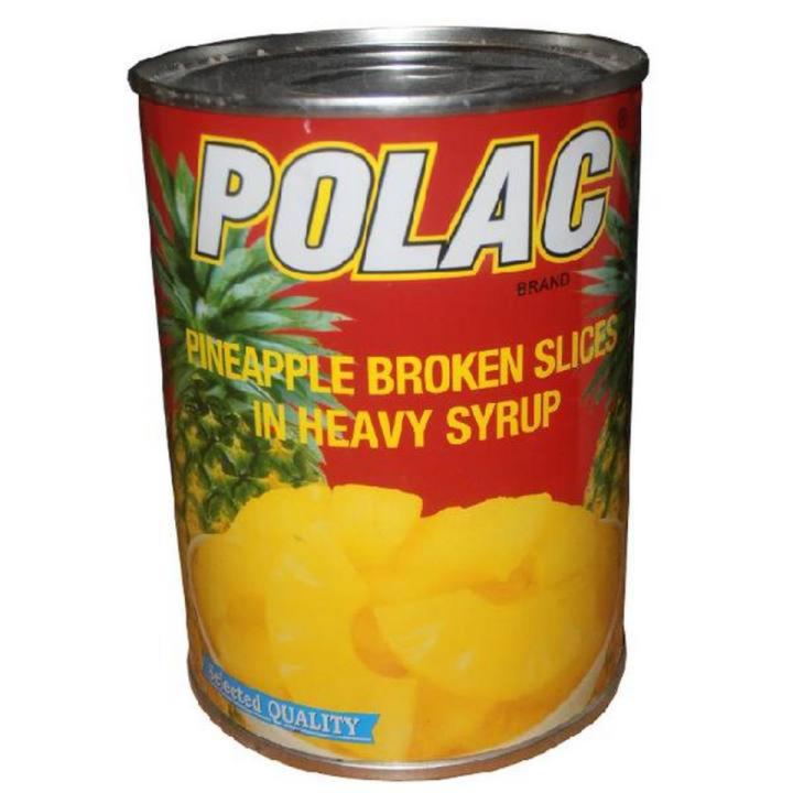Polac Pineapple Broken Slices Imported 565gm
