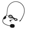 Portable Wired Speech Speaker Headset Microphone For Voice Amplifier. 
