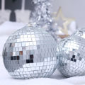 6Pcs Mirror Glass Disco Ball Ornament Christmas Tree Pendant Home Party Decor. 