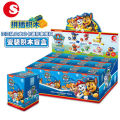 Chaosheng anime, Wang Wang, team, great achievement, toy, deformation, backpack, pull back car, puppy, Archie, every day, hairy and small gravel car. 