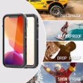 IP68 Waterproof Case For IPhone 14 15 13 12 11 Pro Max XS Max XR 7 8 Diving 2M Depth Underwater Swim Outdoor Sports Clear Cover. 