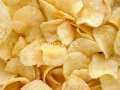 crispy , salty and plain bakery chips in a pack of 4. 