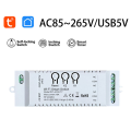 2CH Tuya WiFi Smart Switch 85-265V 5V 2.4G WiFi Smartlife Home Automation Module for Alexa Home IFTT. 