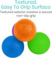 Pack of 1 Gel Hand Balls, Hand Therapy Squeeze Exercise Stress Balls Finger Wrist for Arthritis Hand, Finger, Grip Strengthening and Stress Relief, Silicone Hand Therapy Exercise Ball (Random Colour). 