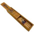 Mikando Wooden Sticks With Box - 7 Inch Height - Pack Of 31. 