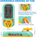 Car Racing Adventure Game Option Sound Simulation Driving Music Effects with USB + Cells Child Steering Wheel Toy Gifts. 