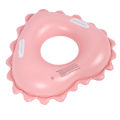 Swimming Ring Pool Float Tube Air Leakage Prevention Heart Shaped for Waterpark. 