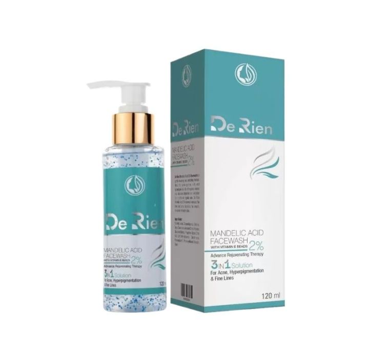 De Rien Mandelic Acid 2% Face Wash 120ml