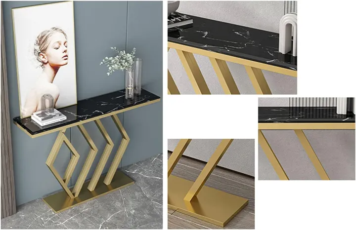 Diamond%20Shape%20Marble%20Entryway%20Table%20-%20Modern%20Minimalist%20Metal%20Console%20Tables%20for%20Living%20Room,%20Hallway,%20and%20Entryway%20-%20Image%205