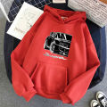 Anime Initial D Drift Hoodie Japanese Anime AE86 Hoodies Sweatshirt Print Trend Men Clothes Hip-Hop Male Crewneck Streetwear Men. 