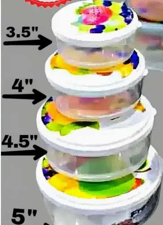 Food%20Container%20Bowl%20Microwave%20Safe%20BPA%20Free%20Plastic%20Bowl%20-%204%20Pcs%20Set%20Storage%20Jar,%20Box,%20Multipurpose%20Bowl%20Fine%20Quality%20-%20Fresh%20Keeping%20Bowl%20Set%20-%20Image%202