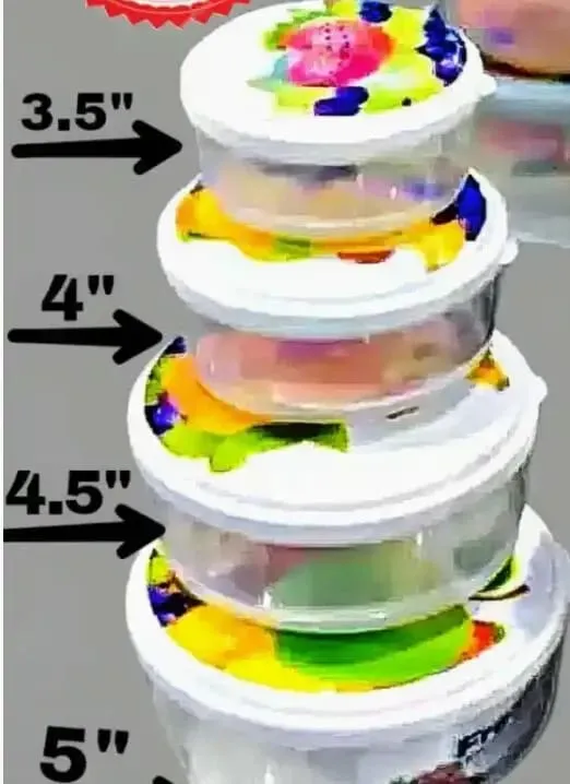 Food%20Container%20Bowl%20Microwave%20Safe%20BPA%20Free%20Plastic%20Bowl%20-%204%20Pcs%20Set%20Storage%20Jar,%20Box,%20Multipurpose%20Bowl%20Fine%20Quality%20-%20Fresh%20Keeping%20Bowl%20Set%20-%20Image%202