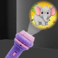 【HOT】 Flashlight Projector Torch Lamp Toy Cute Cartoon Creativity Toy Torch Lamp Flashlight Projector Toy Baby Sleeping Story Book. 
