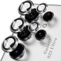 Samsung Galaxy S23 Ultra Camera Lens Protector, Tempered Glass Camera Screen Protector Individual Metal Ring Lens Cover for Galaxy S23 Ultra Accessories, 1 Set. 