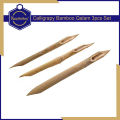Keep Smiling- Pack of 3 Different Style Calligraphy Bamboo Qalam/Pen For Urdu and Arabic. 