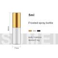 5ml Glass Perfume Bottle Fashion 1.7x6.5cm Glass Sample Separate Bottling Separate Bottling for Woman Home. 