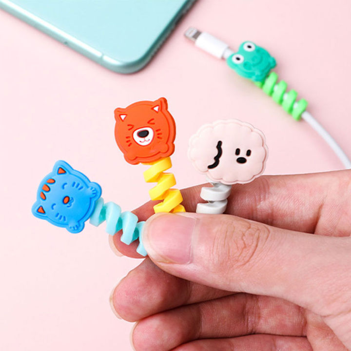 Pack of Pieces – Cartoon Animals Lovely Cute Cable Protector