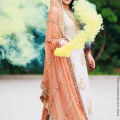 Color Smokee-Bombb Stick Dispenser Hand Held Air Party Smokes Assorted Colors, Colour Run Festival Parties Farewell Photoshoot, Artifical Smokees Powder Poppers Wedding Mehndi Celebration Smmoke Decoration Blue Green Yellow Pink Red Purple Party. 
