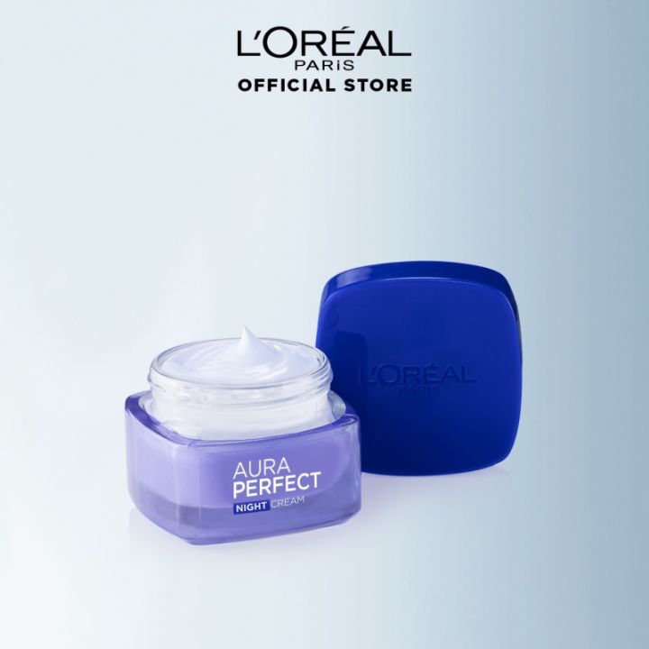 L'Oreal%20Paris%20Aura%20Perfect%20Night%20Cream,%20Whitening%20+%20Even%20Tone,%2050ml%20-%20Cream%20Actively%20Diminishes%20Dark%20Spots,%20Uneven%20Skin%20Patches,%20And%20Dullness.%20-%20Image%206