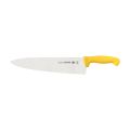 TRAMONTINA (BRAZIL) 8" HIGH-CARBON STEEL BLADE BUTCHER/MEAT KNIFE With Black Polypropylene Handle. 