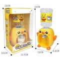 Duck Water Dispenser Mini Cute Duck Drink Water Machine Toy Electric Water Dispenser Safe to Use Model Educational Kids Dollhouse Accessories for Birthday Gift for Kids - 7420. 