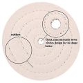 2Pcs Super Thick Polishing Wheel 6 Inches for Bench Grinder Tools. 