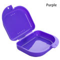 Tooth Retainer Box Brace Container Mouthguard Guard Denture Storage Case Cleaner Creek. 