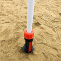 Beach Umbrella Sand Anchor Outdoor Camping Grass Auger Spiral Stand. 