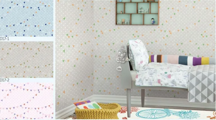 Multicolor wallpaper for kids room. Kids room wallpapers in high ...