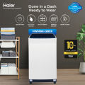 HWM 80-1269X-Haier-8 kg-Fully Automatic-Top Loading Washing Machine-Pillow Drum-Quick Wash-Dual Lint Filters-10 Years Warranty. 