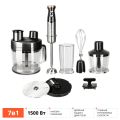 Hand blender 7 in 1 Redmond RHB-FP 29 60  | max 1200W, with Turbo mode, Dicer Attachment, double motor protection for overload & overheat, for multipurposes blending. 