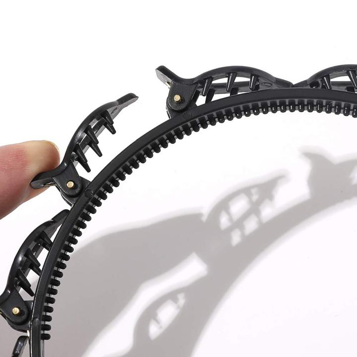 Everyday%20Wear%20Flexible%20Plastic%20&%20Non-Slip%20Rubber%20Double-Layer%20Braider%20Twister%20Headband%20Hair%20Accessories%20-%20Stylish%20Tool%20for%20Women%20&%20Girls%20-%20Image%206