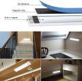 Vicloon Motion Sensor Cabinet Lights, 3 Pack LED Cupboard Lights, Auto On/Off LED Closet Light, Wireless USB Rechargeable Cabinet Night Light with Magnetic Strip for Wardrobe, Cabinet, Stairs [Energy Class A+++]. 