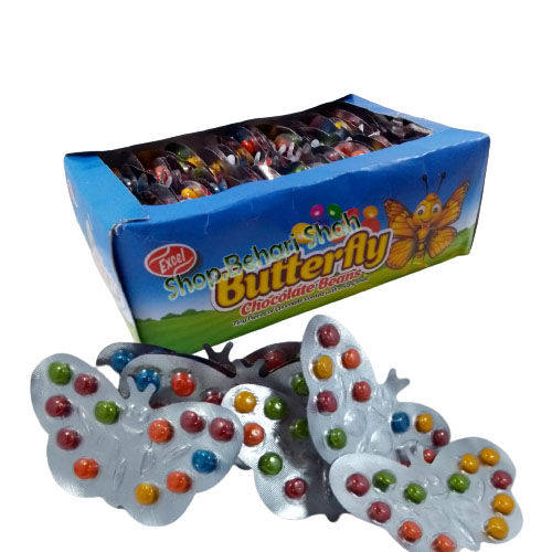 Butterfly Chocolate Beans (1Box in 36 sheets)