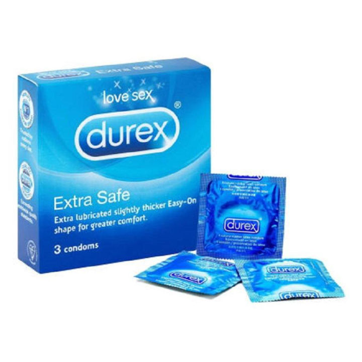 Durex Extra Safe Condoms - 3 Condoms