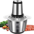 Electric Meat Chopper Grinder 3 Litre 1000W 2 variable speed With Sharp Blades Stainless Steel Bowl Multifunctional Food Processor for Meat Vegetables Onion Ginger Garlic Mincer Baby Food, Seasoning, Nuts (BPA-Free Blender for Home Restaurants Kitchen, |. 