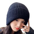 Slouchy Beanies for Women Winter Lightweight Chunky Girls Wool Knit Hat Cuffed Soft Warm Slouch Bonnet Cold Weather Freeshipping. 