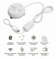 MiniWashing Machine,Portable Ultrasonic USB Turbo Washing Machine,Mini Washer for Travelling,Camping,Business Trip.Mini Washing Machine for Cleaning Sock,Underwear,Small Rags,Towel. 