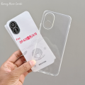 RAMEEZ MUNIR GONDAL for Oppo A18 | A38 Back Cover Soft Silicone Camera Protective With Anti-Dust Transparent Phone Case. 