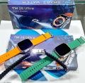 TW 28 Ultra Smart Watch 2.1 inch  large  Display  BT Calling  Waterproof Flash light Smart Watch. 