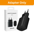 Charger - Samsung Charger - Original Samsung 45Watt Charger with Cable C to C - compatible with Samsung Galaxy S24 Ultra. S24 plus, S23 Ultra. S23 plus, S22, S22+, S22 Ultra, S20 Ultra, Note 10+, Note 10+ 5G, A91 future compatible devices - Fast Charging. 