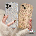 Transparent 3D Wavy Curved Edge Phone Case Compatible For Infinix Hot 11 20 10 12 9 8 30i 30 Play Hot 10Lite 9 8 Smart 5 6Plus 7 6 Note 12 G96 Fresh Flowers Soft Tpu Flower Back Cover. 
