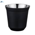 Coffee Cup Camping Mug Durable Drinkware 80ml Capacity Ultralight Outdoor Stainless Steel Cup Metal Drinking Cup for Home Backpacking Picnic. 