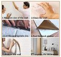 Wall Stickers 10PCS 3D Brick, PE Foam Self-Adhesive Wallpaper Removable and Waterproof Art Wall Tiles for Bedroom Living Room Background TV Decor. 