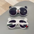 High Quality Children's Sunglasses Cartoon Panda Shape fashion Sunglasses Trend Kid's Glasses Face Decor Children's Day Gift. 