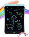 IONIX Multi-Color LCD Writing Tablet Screen, Kids Toy, 8.5" Colorful Toddler Doodle Board, Erasable Reusable Electronic Drawing Pads, Educational and Learning Tool. 