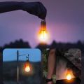 Vintage Glow Outdoor Retro Edison-Style Light Bulbs , Camp Lamp Rechargeable Retro Atmosphere Camping Lamp LED Tent Lamp Outdoor Emergency Bulb. 