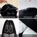 Portable Travel Shoe Bag Waterproof Large Capacity Shoes Bags (Each bag holds 1 pair of shoes). 